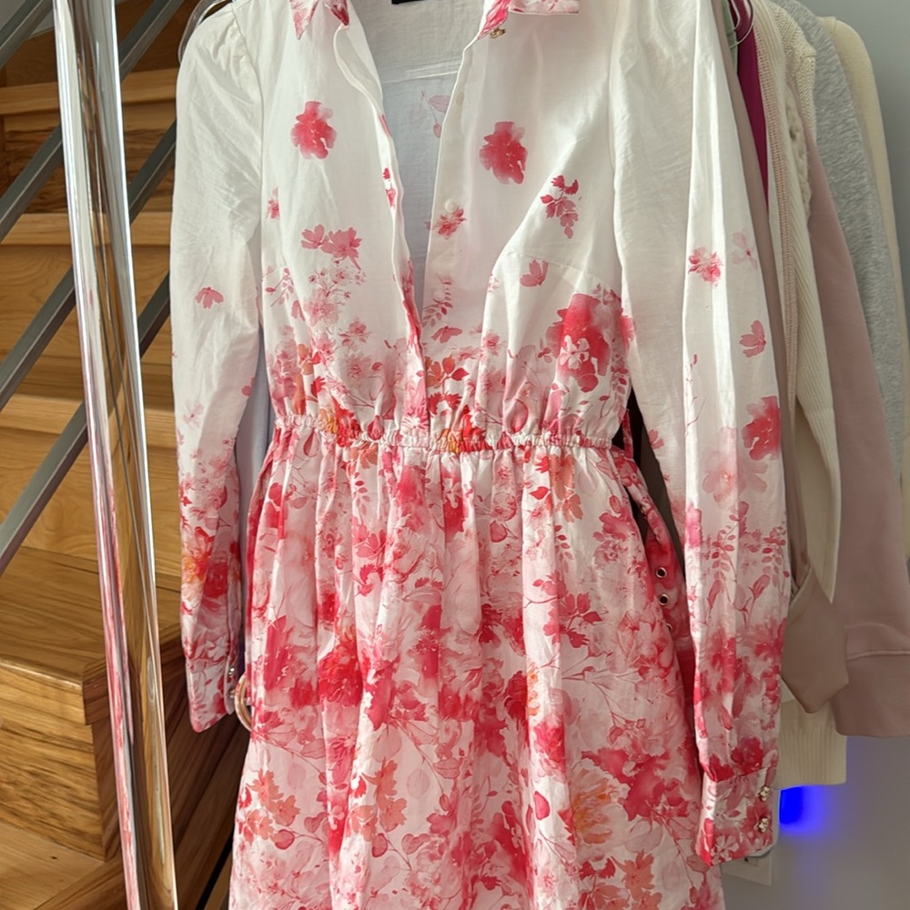 Floral mini dress